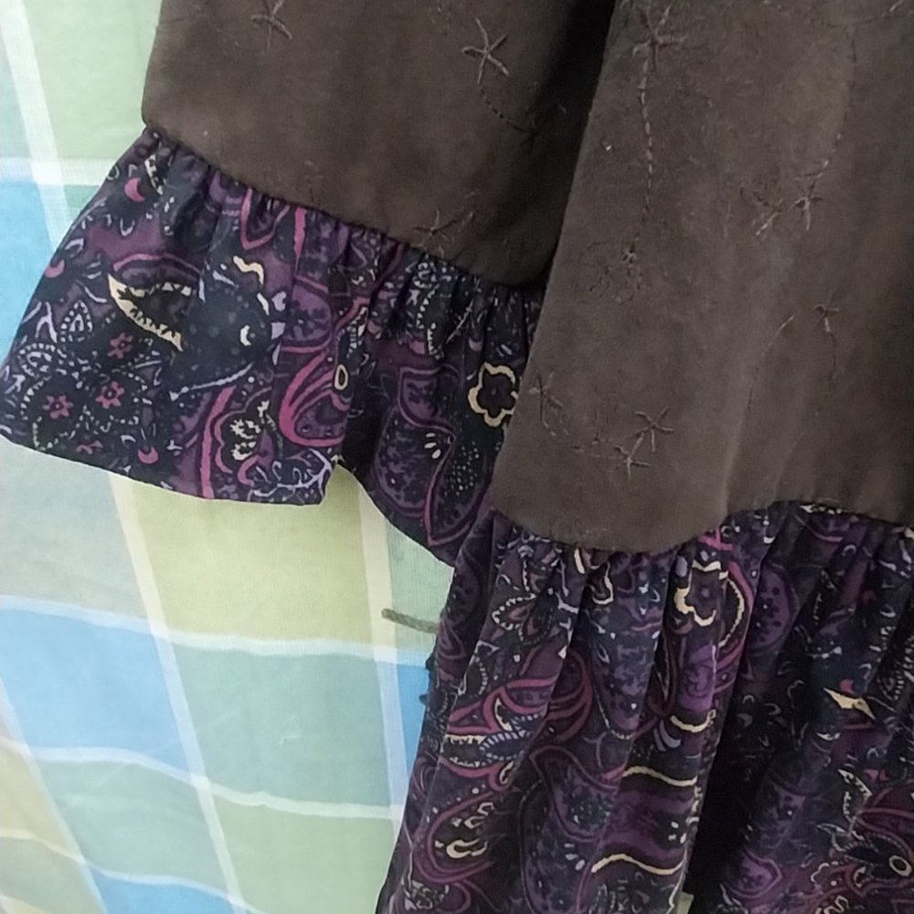 2758 Size XXL Tantrums Upcycled Light Weight Zip Front Jacket - Picture 3 of 13